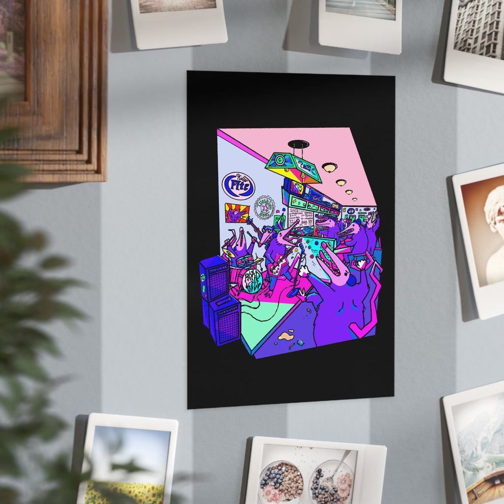 Possum Dive Bar Print