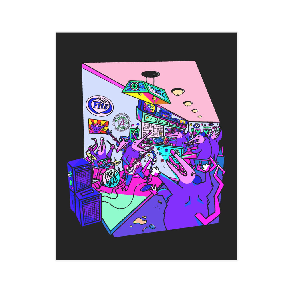 Possum Dive Bar Print
