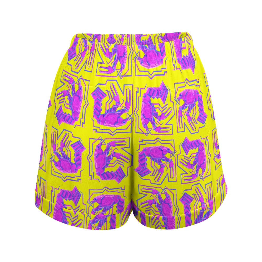 Crawfish High Waist Shorts