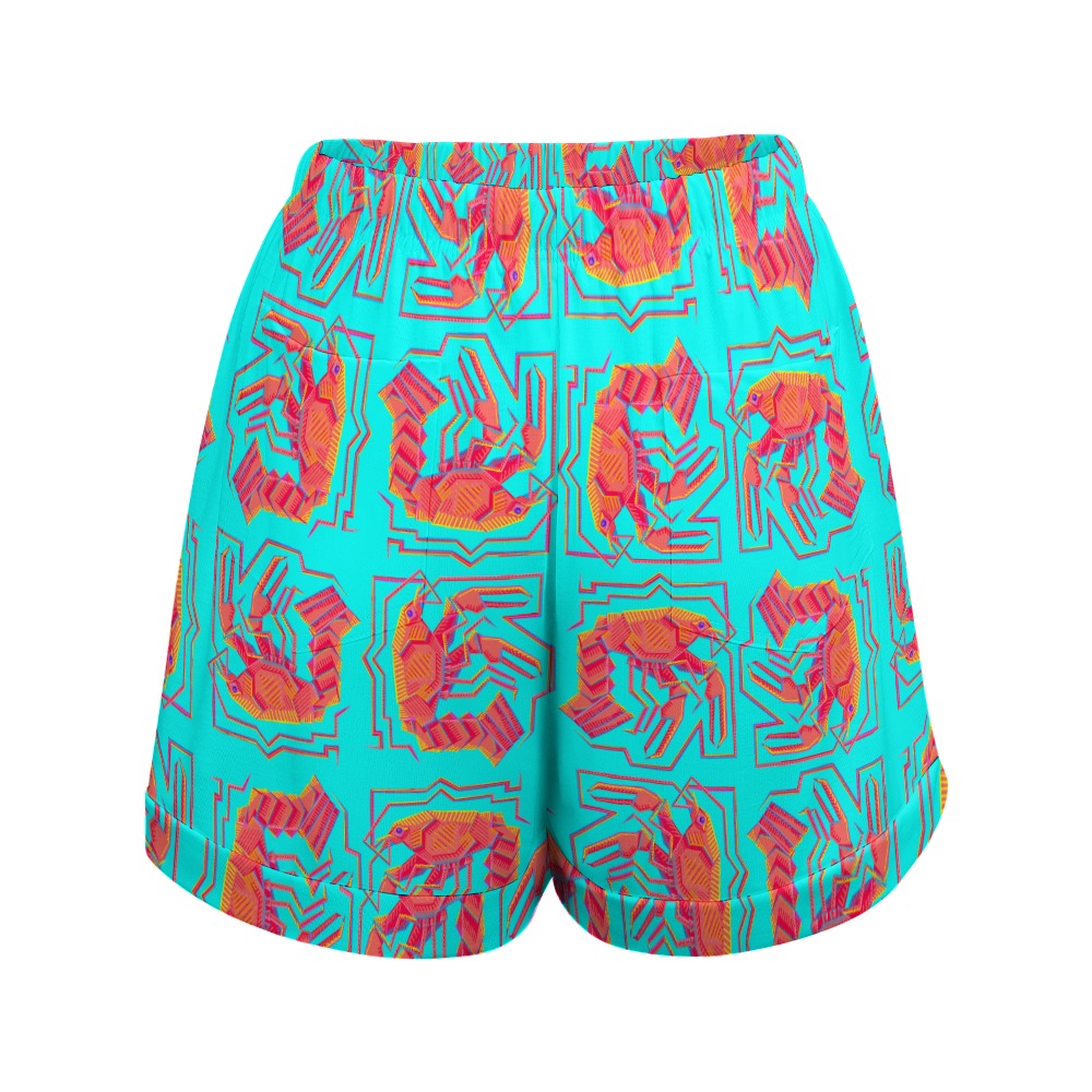 Crawfish High Waist Shorts
