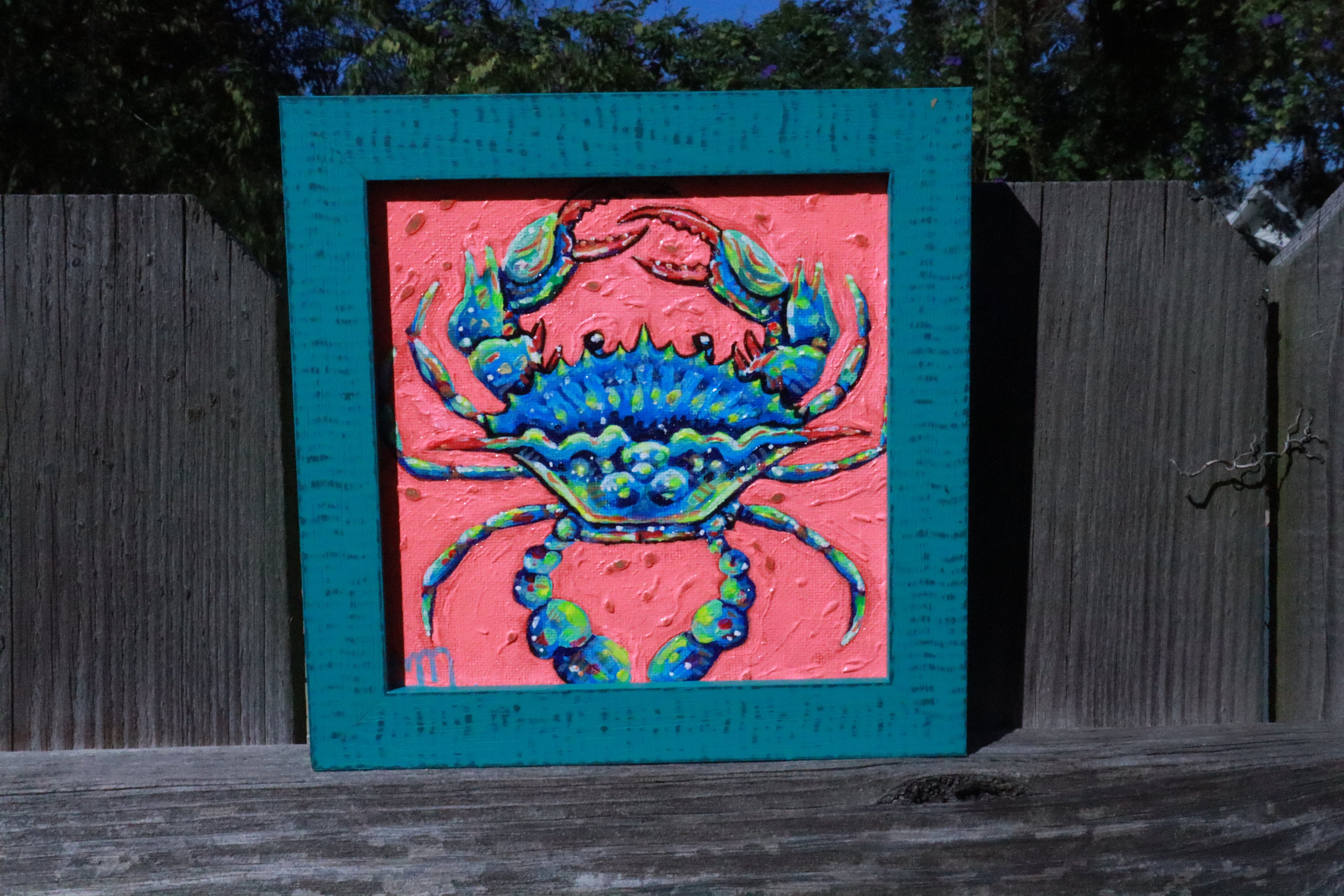 Blue Crab Painting