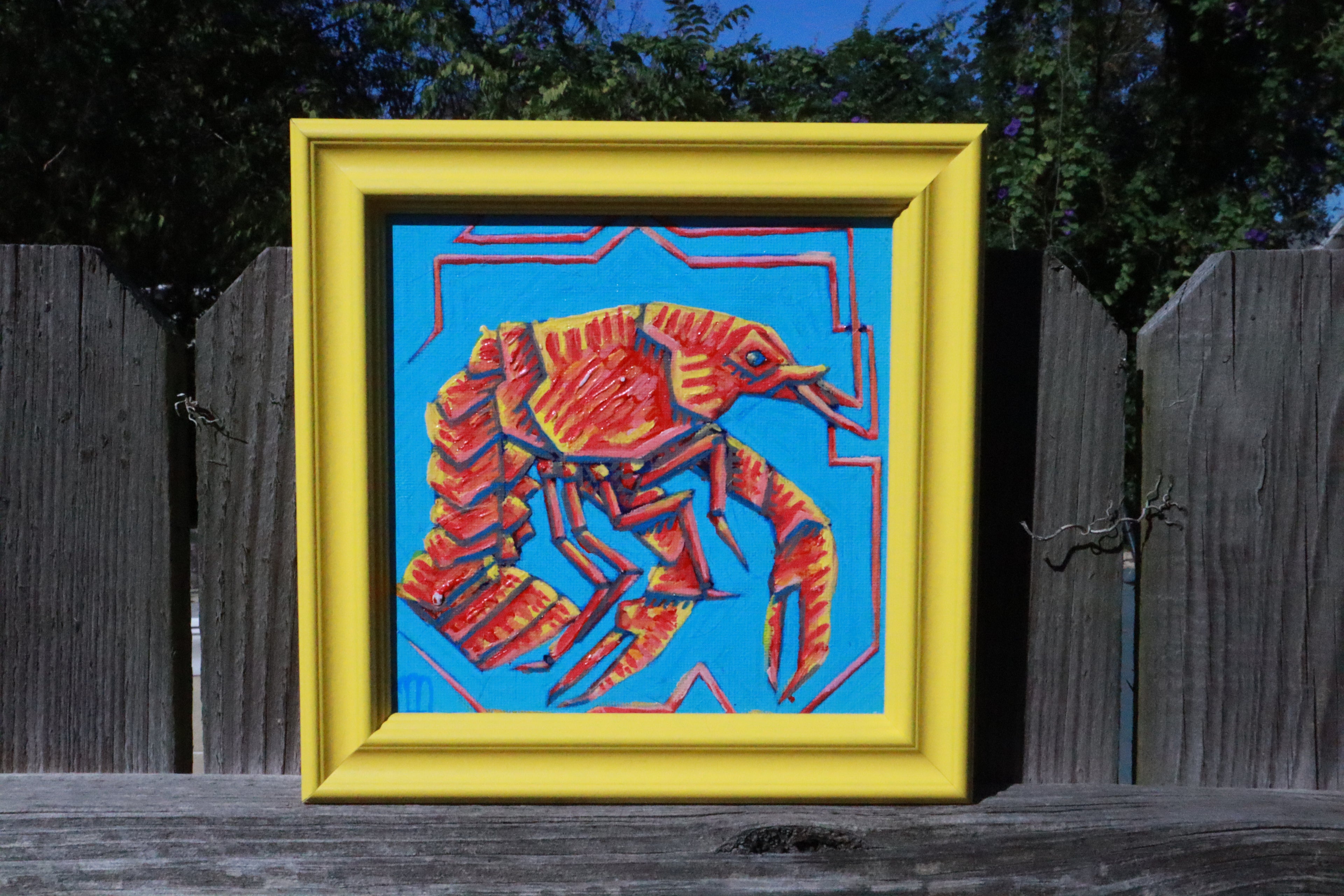 Crawfish Painting